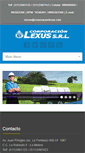 Mobile Screenshot of corporacionlexus.com